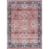 Nourison Fulton - Ful12 Brick Area Rug 5 ft. X 7 ft. Rectangle