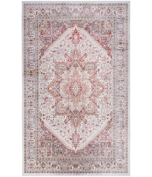Nourison Vintage Home Ivory Red VNH01 5 ft. X 7 ft. Rectangle Rug