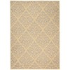 Nourison Grafix - Grf06 Cream Area Rug 5 ft. 3 X 7 ft. 3 Rectangle