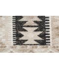 Nourison Washable Decor Beige Black WSD06 7 ft. 10 in. X 10 ft. Rectangle Rug