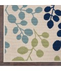 Nourison Caribbean Square Area Rug CRB01-Ivory