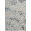 Nourison Somerset - St74 Silver Blue Area Rug 2 ft. X 2 ft. 9 Rectangle
