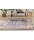 Nourison Vintage Home Blue VNH02 5 ft. X 7 ft. Rectangle Rug