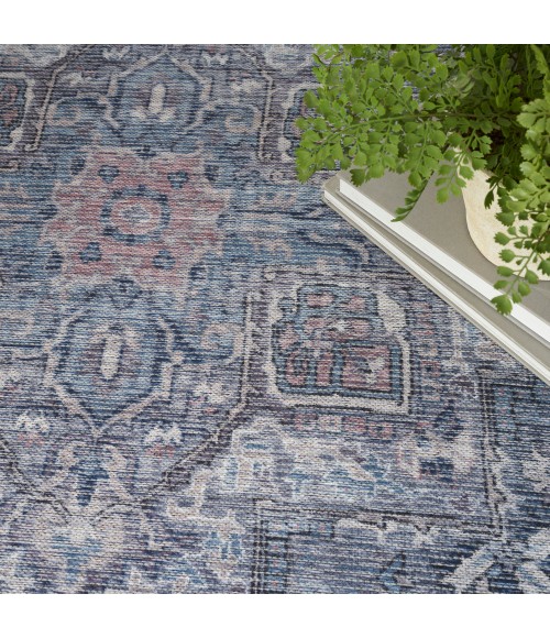 Nicole Curtis Machine Washable Series 1 Area Rug SR101 Grey