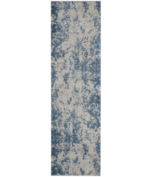 Nourison RUSTIC TEXTURES Area Rug Nourison Rustic Textures Area Rug RUS16-Grey/Blue