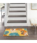 Nourison Allur Area Rug ALR06-Yellow Multicolor