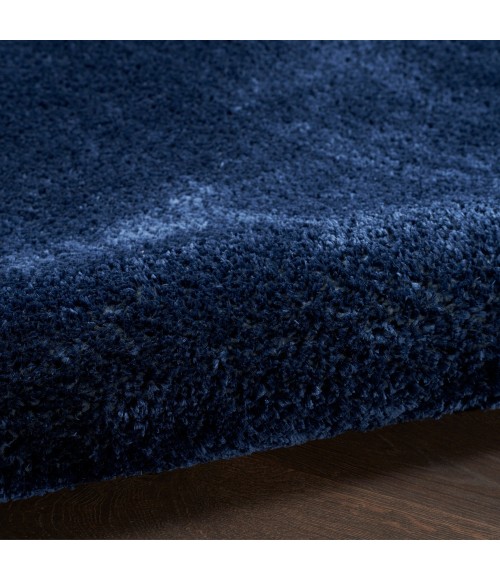 Nourison Pacific Shag Area Rug PCS01 Navy