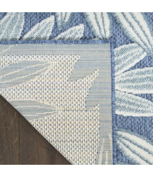 Nourison Aloha Blue ALH18 9 ft. X 12 ft. Rect. Rug