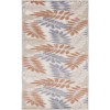 Nourison Aloha Blue Mocha ALH18 2 ft. X 6 ft. Rectangle Rug