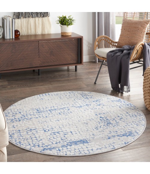 Nourison Whimsicle Area Rug WHS07-Grey Blue