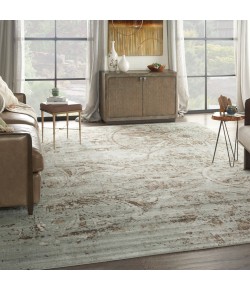 Nourison Euphoria - Eup03 Grey Area Rug 9 ft. X 12 ft. Rectangle