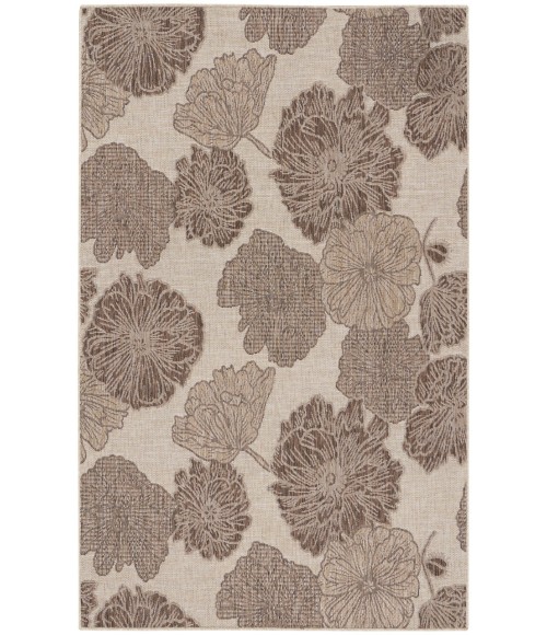 Nourison Garden Oasis Natural GOA04 6 ft. X 9 ft. Rectangle Rug