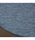 Nourison Positano Round Area Rug POS01-Navy Blue