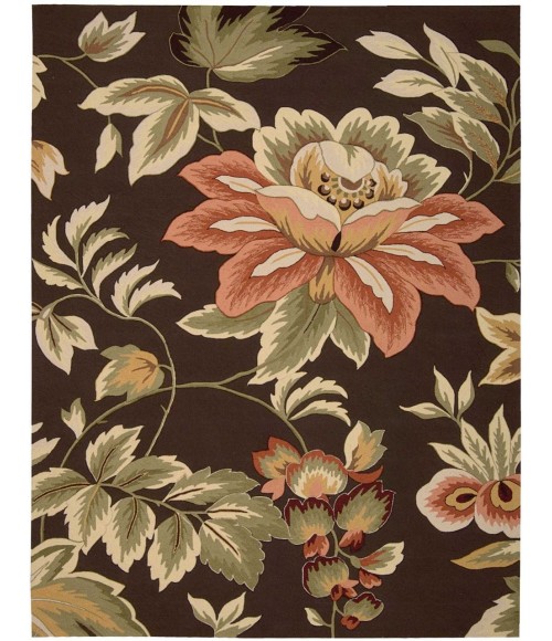 Nourison FANTASY Area Rug Nourison Fantasy Area Rug FA11-Chocolate