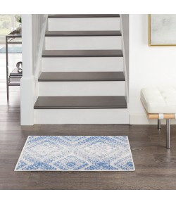 Nourison Whimsicle - Whs17 Ivory Blue Area Rug 2 ft. X 3 ft. Rectangle