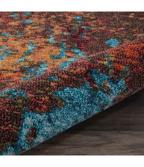 Nourison Celestial Area Rug CES08-Atlantic