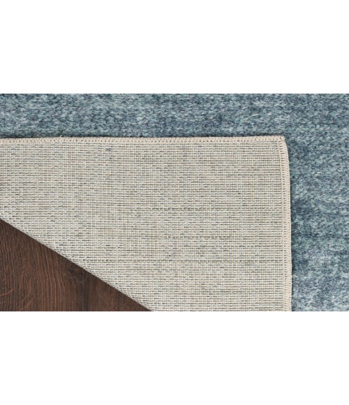 Nourison Astra Machine Washable Blue Green Multi ASW09 7 ft. 10 in. X 10 ft. Rectangle Rug