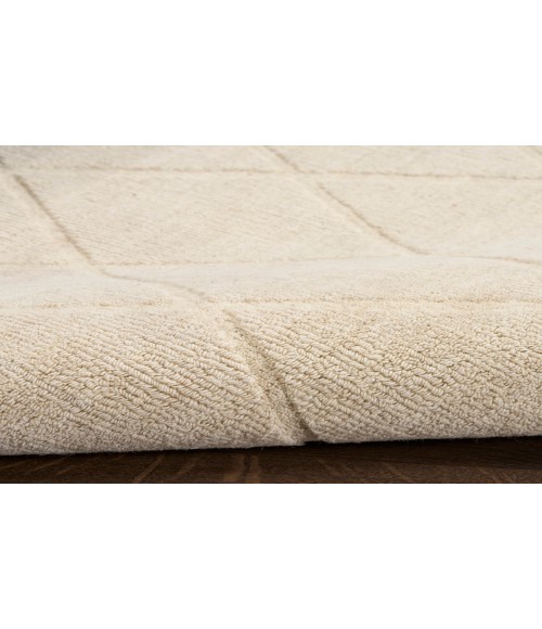 Nourison Wool Haven Ivory WOH01 3 ft. 9 in. X 5 ft. 9 in. Rectangle Rug