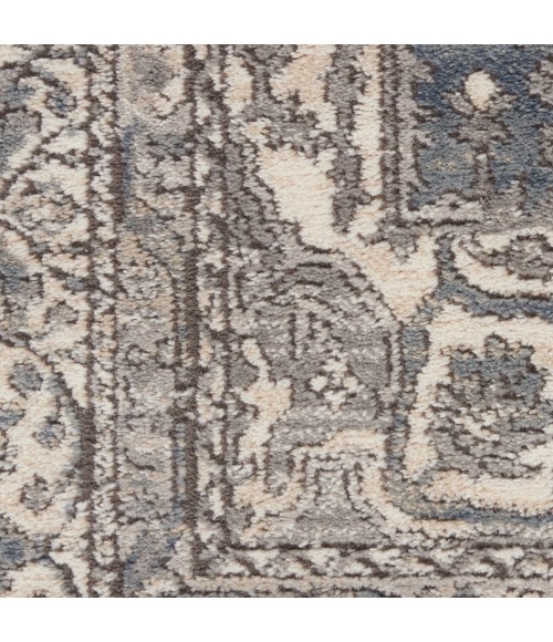 Nourison Quarry Grey Ivory QUA07 3 ft. X 5 ft. Rect. Rug