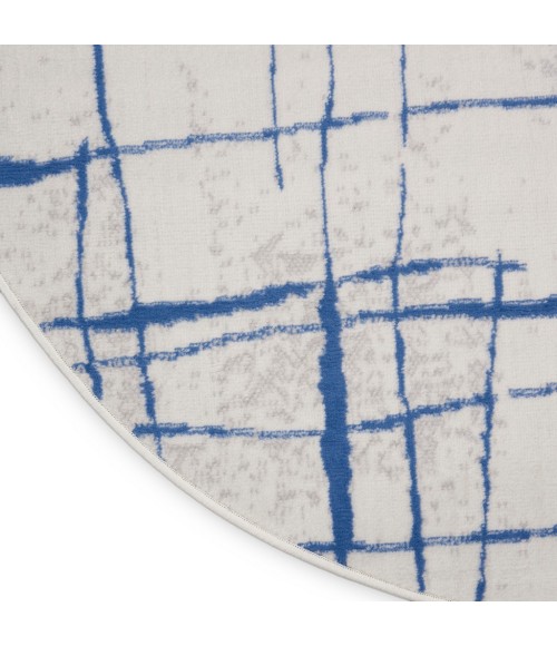 Nourison Whimsicle Area Rug WHS09-Ivory Blue