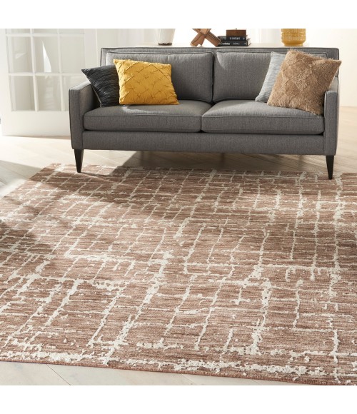 Nourison Luna Mocha Ivory LUN02 8 ft. X 10 ft. Rect. Rug