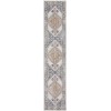 Nourison Astra Washables - Asw11 Grey Gold Area Rug 2 ft. 2 in. X 12 ft. Runner