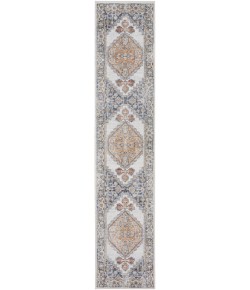 Nourison Astra Washables - Asw11 Grey Gold Area Rug 2 ft. 2 in. X 12 ft. Runner