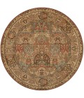 Nourison Living Treasures Round Area Rug LI02-Multicolor