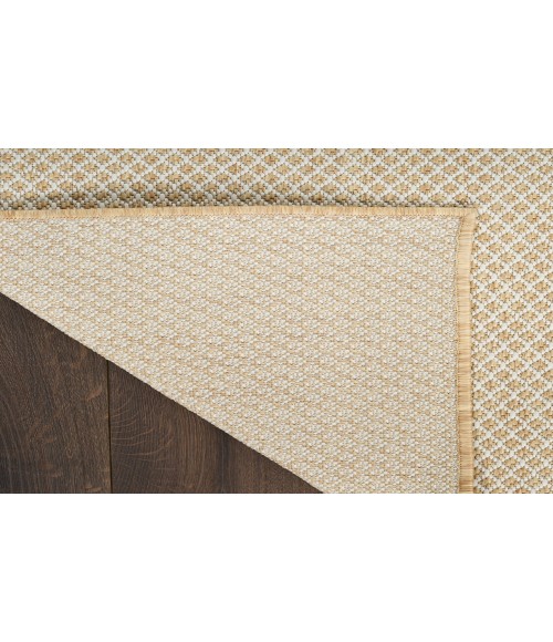 Nourison Courtyard Natural COU01 4 ft. X 6 ft. Rectangle Rug