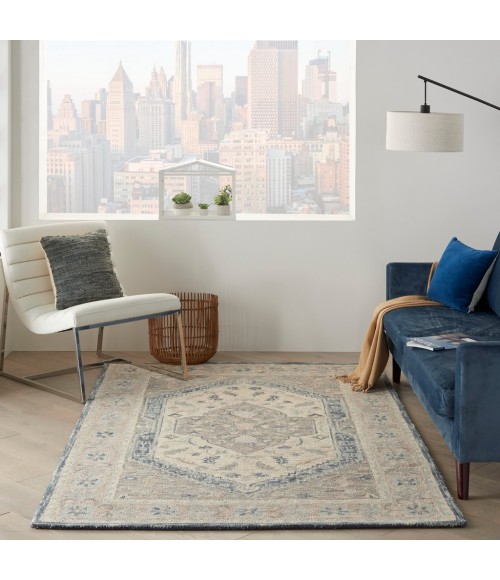 Nourison Bahari Area Rug BAH03-Grey