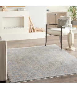 Nourison Starry Nights - Stn07 Blue Area Rug 5 ft. 3 X 7 ft. 3 Rectangle