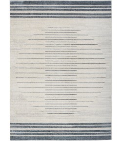Nourison Home Astra Machine Washable ASW04 Ivory Blue 6 ft. 7 in. X 9 ft. Area Rug