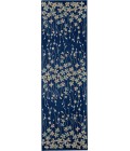 Nourison Tranquil Runner Area Rug TRA04-Navy