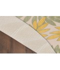Nourison Aloha Green Multicolor ALH18 7 ft. 10 in. Round Rug