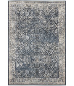 kathy ireland Home Ki25 Malta - Mai12 Navy Ivory Area Rug 5 ft. 3 X 7 ft. 7 Rectangle
