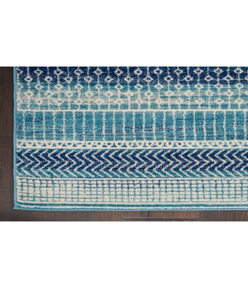 Nourison Passion Navy Blue PSN26 2 ft. X 6 ft. Rectangle Rug