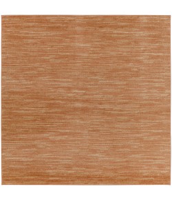 Nourison Home Nourison Essentials Rust NRE01 7 ft. Square Rug