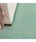 Nourison POSITANO Area Rug Nourison Positano Area Rug POS01-Blue Green