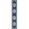 Nourison Grafix - Grf14 Navy Blue Area Rug 2 ft. 3 X 7 ft. 6 Rectangle