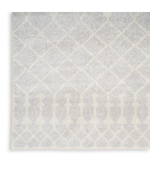 Nourison Astra Machine Washable Area Rug ASW10 Grey