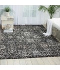 Nourison Twilight Area Rug TWI13 Onyx 5'6" x 8'