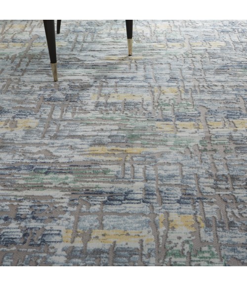 Nourison URBAN CHIC Area Rug Nourison Urban Chic Area Rug URC01-Grey/Multicolor