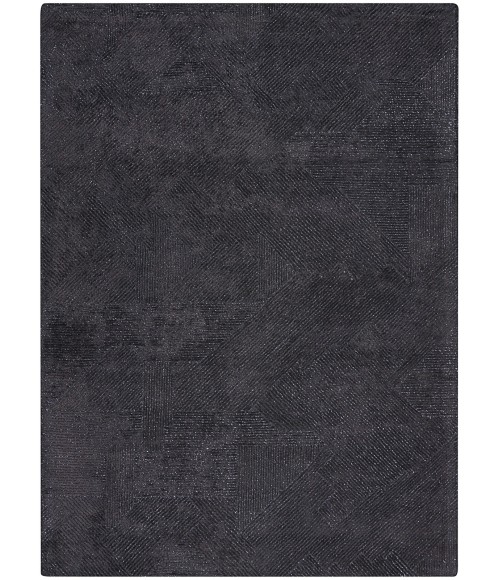 Michael Amini Ma30 Star Area Rug SMR01 Black 5'3" x 7'3"