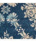 Nourison Tranquil Area Rug TRA09-Navy/Light Blue