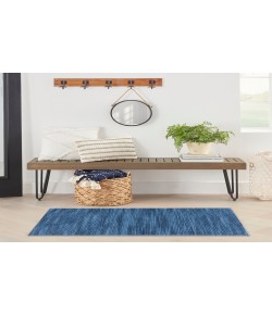 Nourison Home Nourison Washables NWB03 Blue 3 ft. X 5 ft. Area Rug