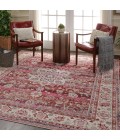 Nourison Vintage Kashan Area Rug VKA01-Red