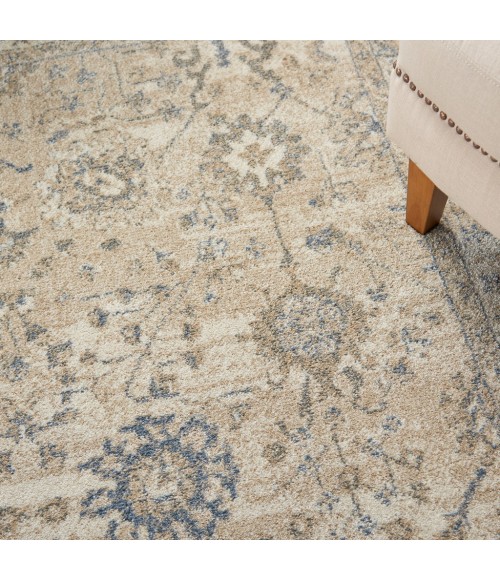 Nourison MOROCCAN CELEBRATION Area Rug kathy ireland Home Moroccan Celebration Area Rug KI384-Ivory/Sand