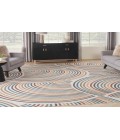 Nourison Astra Machine Washable Ivory Multicolor Rug ASW08 10 ft. X 14 ft. Rectangle - Rugs Town Nourison Astra Machine Washable Ivory Multicolor ASW08 10 ft. X 14 ft. Rectangle Rug