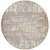 Calvin Klein Ck950 Rush - Ck950 Ivory Taupe Area Rug 4 ft. X Round