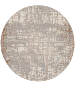 Calvin Klein Ck950 Rush - Ck950 Ivory Taupe Area Rug 4 ft. X Round